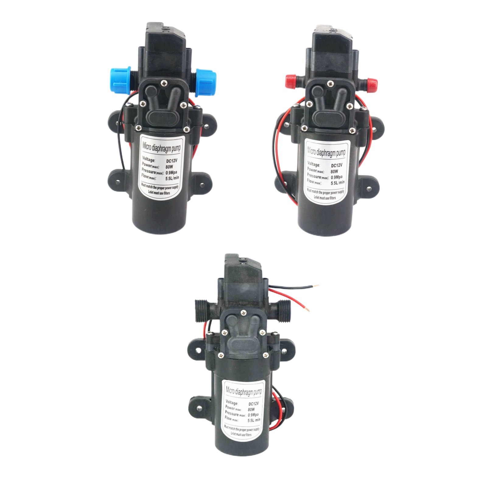 Mini Peristaltic Pump 12V - 12V/24VDC 15W/30W/60W/80W membranowa pompa wodna samozasysająca