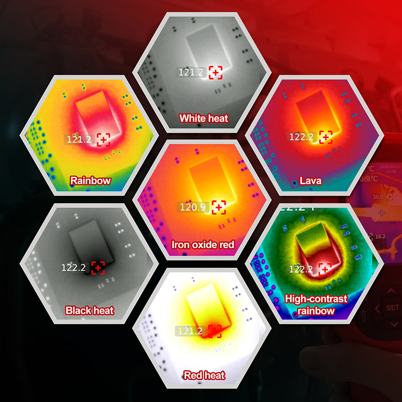 Kamera termowizyjna UNI-T UTI2 – Thermal Imaging Camera Pcb Repair recenzja i cena