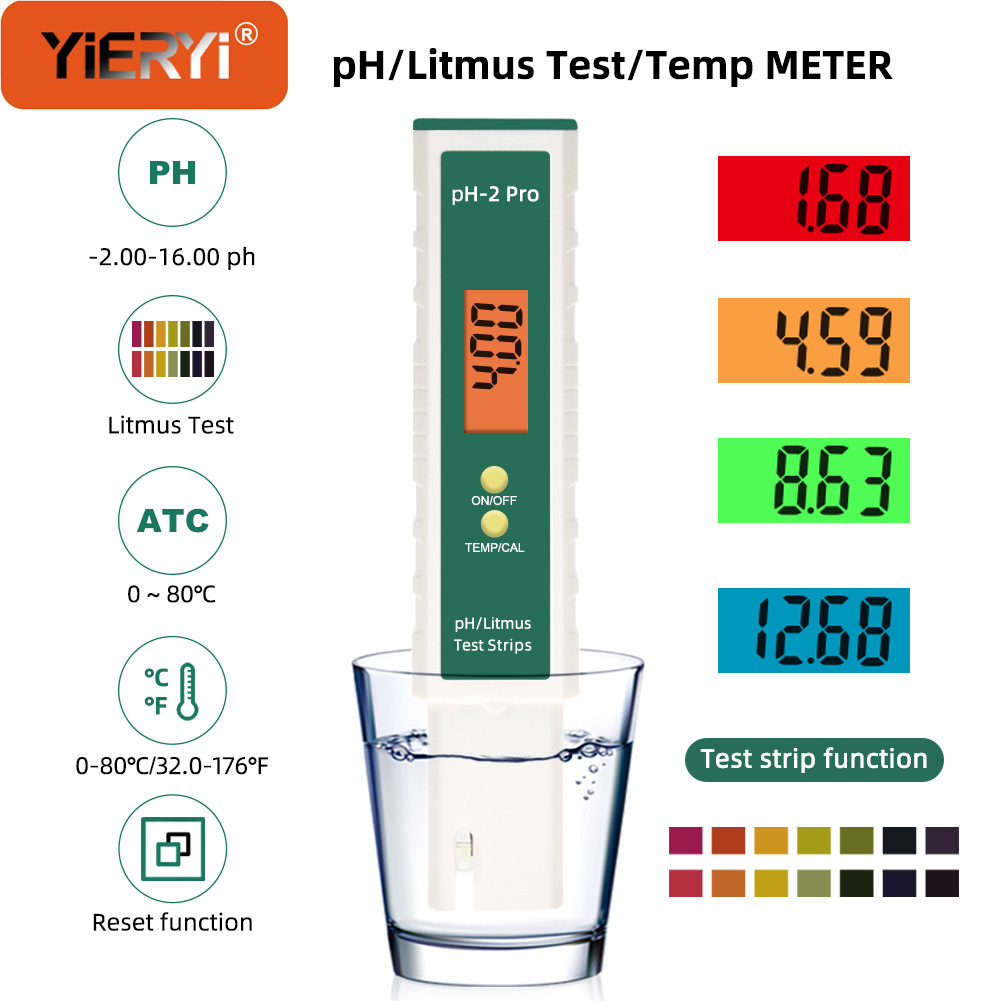 Yieryi Cyfrowy miernik PH z te – Ph Meter Digital Water Tester recenzja i cena
