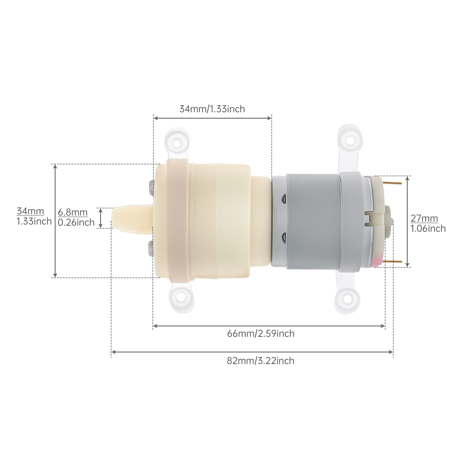 R365 mikro silnik pompy wodnej – Mini Peristaltic Pump 12V recenzja i cena