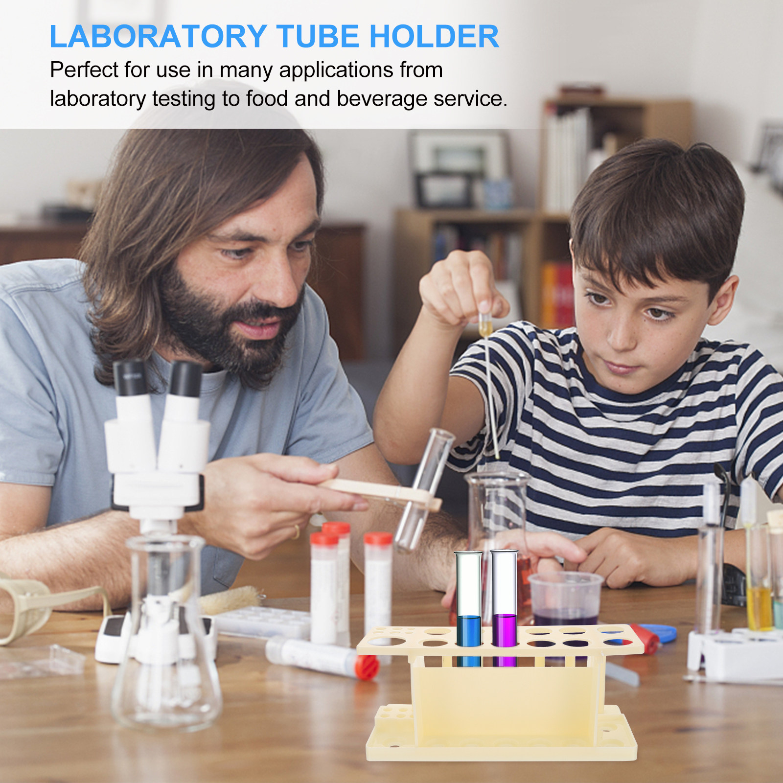 Stojaki na probówki, drewniane – Lab Equipment recenzja i cena