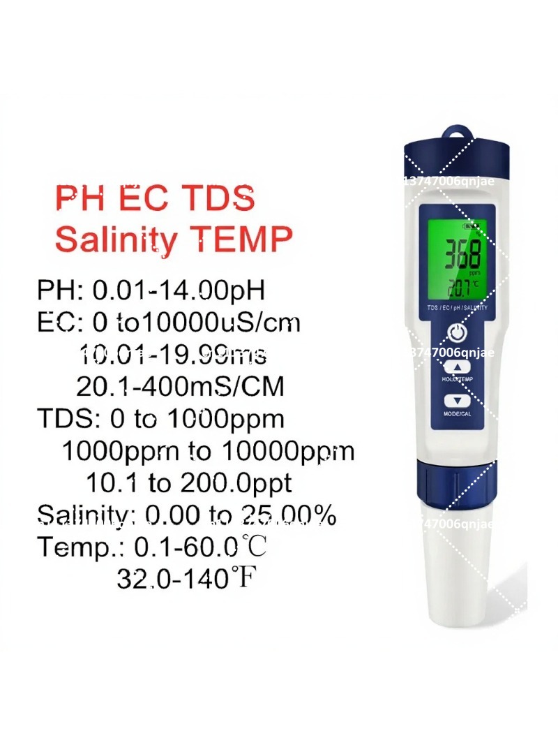 Wielofunkcyjny cyfrowy miernik – Ph Meter Digital Water Tester recenzja i cena