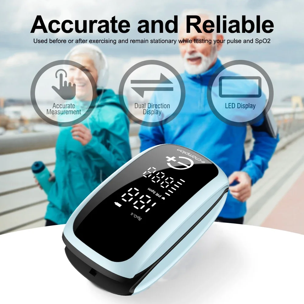 5 SZT. Ładowalny Medyczny Oksy – Pulse Oximeter Fingertip Rechargeable recenzja i cena