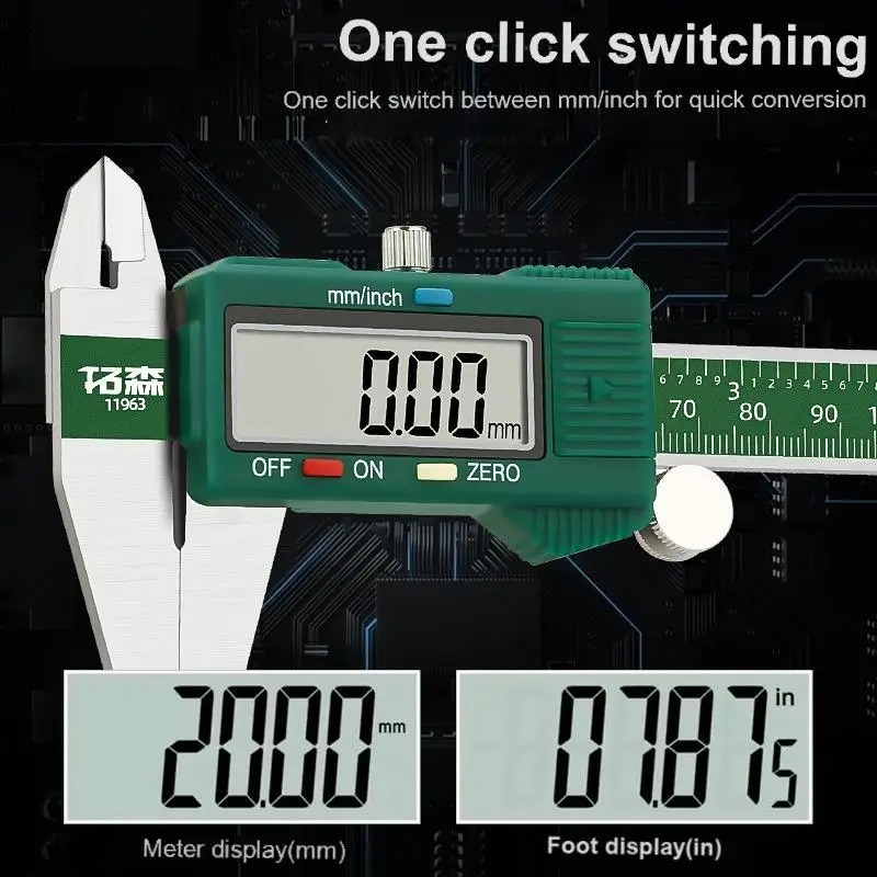 Precyzyjny, mały, cyfrowy suwm – Digital Caliper 150Mm Stainless Steel recenzja i cena